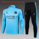 23-24 PSG High Quality Kids Half Pull Tracksuit