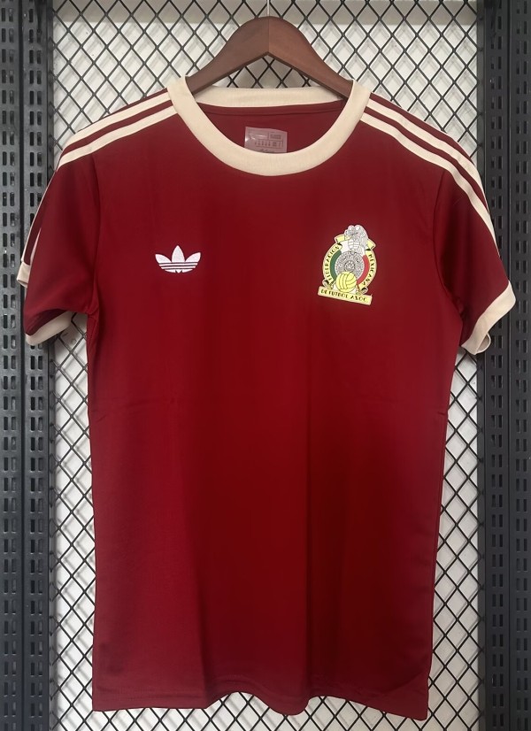 24-25 Mexico Red Special Edition Fans Training Shirts