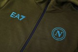 24-25 Napoli High Quality Hoodie Jacket Tracksuit