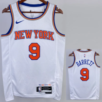22-23 KNICKS BARRETT #9 White Top Quality Hot Pressing NBA Jersey 22-23 KNICKS BARRETT #9 White Top Quality Hot Pressing NBA Jersey