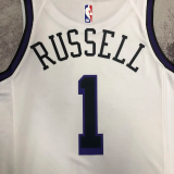 22-23 LAKERS RUSSELL #1 White City Edition Top Quality Hot Pressing NBA Jersey