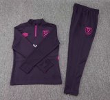 24-25 West Ham High Quality Half Pull Tracksuit