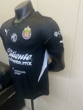 24-25 Chivas Black Goalkeeper Player Soccer Jersey