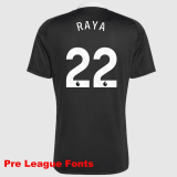 24-25 ARS Black Goalkeeper Player Version Soccer Jersey
