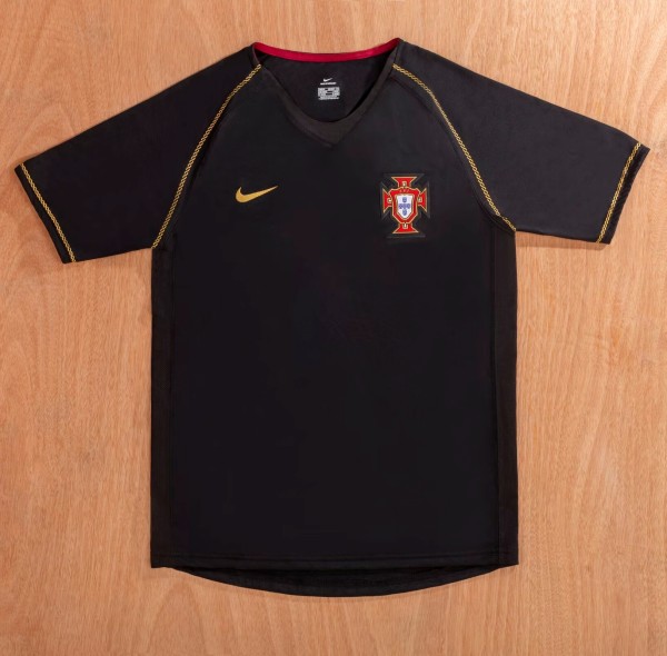 2006 Portugal Home Retro Soccer Jersey