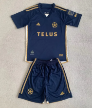 24-25 Vancouver Whitecaps Away Kids Soccer Jersey