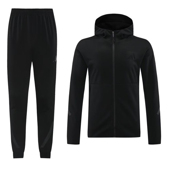 2024 AD Black Hoodie Jacket Tracksuit