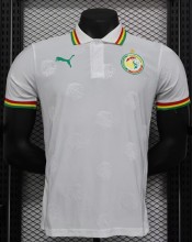24-25 Senegal White Special Edition Player Version Soccer Jersey