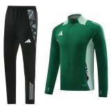 2024 AD Green Half Pull Tracksuit