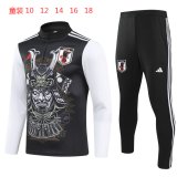 24-25 Japan High Quality Kids Half Pull Tracksuit