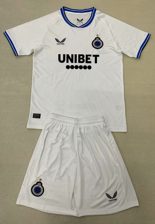 24-25 Brugge Away Kids Soccer Jersey