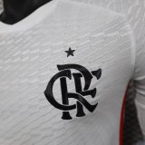 24-25 Flamengo Away Long Sleeve Player Version Soccer Jersey