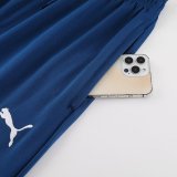 23-24 Man City High Quality Half Pull Tracksuit