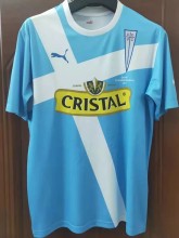 2011 Universidad Católica Blue Crew Neck Commemorative Edition Retro Soccer Jersey