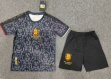 24-25 England Special Edition Fans Kids Soccer Jersey black