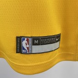 2023 LAKERS BRYANT #8 Yellow Top Quality Hot Pressing Kids NBA Jersey