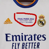 21-22 RMA Home Long sleeves Soccer Jersey