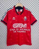 1996-1997 Osasuna Home Retro Soccer Jersey
