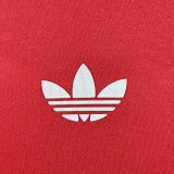 2024 Man Utd Red Fleece Hoodie