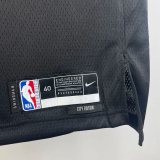 23-24 LAKERS JAMES #23 Black City Edition Top Quality Hot Pressing NBA Jersey