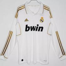 2011-2012 RMA Home Long Sleeve Retro Soccer Jersey 2011-2012 RMA Home Long Sleeve Retro Soccer Jersey