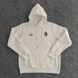 2024 JUV White Fleece Hoodie