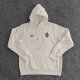 2024 JUV White Fleece Hoodie