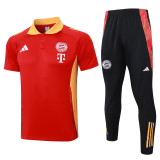 24-25 Bayern High Quality Polo Tracksuit
