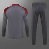 23-24 Man City High Quality Half Pull Tracksuit