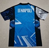 24-25 Napoli Blue Black Training Shirts