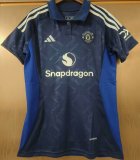 24-25 Man Utd Away Women Fans Soccer Jersey