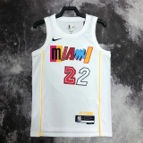 22-23 HEAT BUTLER #22 White City Edition Top Quality Hot Pressing NBA Jersey
