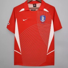 2002 Korea Home Retro Soccer Jersey