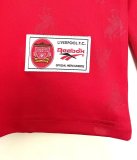 1996-1997 LIV Home Long Sleeve Retro Soccer Jersey