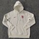 2024 CHE White Fleece Hoodie