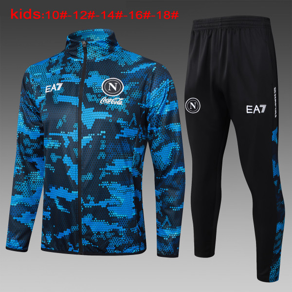 24-25 Napoli High Quality Kids Jacket Tracksuit