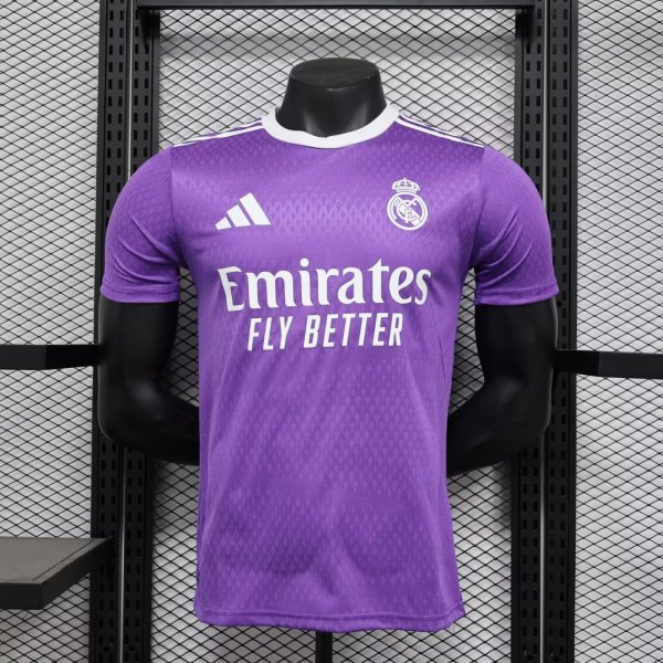 24-25 RMA Purple Special Edition Player Version Soccer Jersey