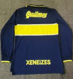 1997 Boca Juniors Home Long Sleeve Retro Soccer Jersey