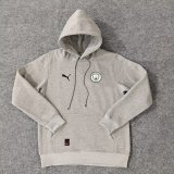 2024 Man City Gray Fleece Hoodie
