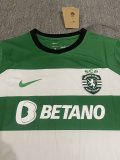 23-24 Sporting Lisbon Home Fans Soccer Jersey