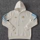 2024 Argentina White Fleece Hoodie
