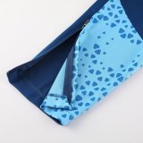 23-24 Man City High Quality Half Pull Tracksuit