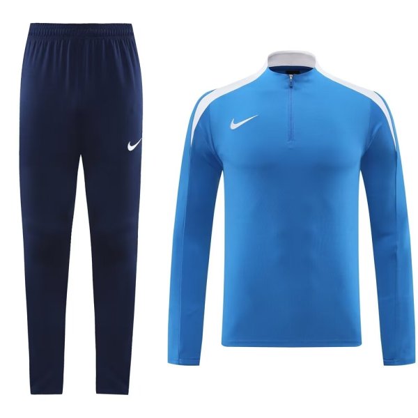 2024 NK Blue Half Pull Tracksuit 