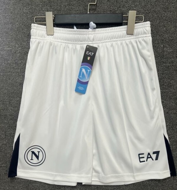 24-25 Napoli Home White Shorts Pants