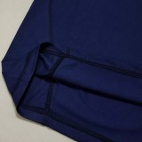 2010 Spain Away Royal Blue Retro Soccer Jersey(带胸前决赛字)