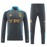 24-25 Argentina High Quality Half Pull Tracksuit