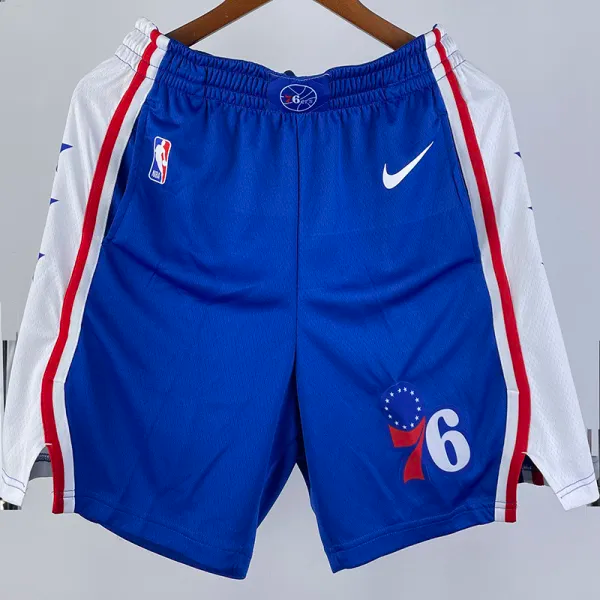22-23 76ERS Blue Edition Top Quality NBA Pants