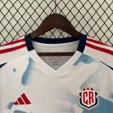 24-25 Costa Rica Away Fans Soccer Jersey
