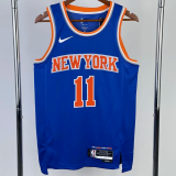 22-23 KNICKS BRUNSION #11 Blue Top Quality Hot Pressing NBA Jersey