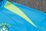 24-25 Brazil High Quality Hoodie Jacket Tracksuit